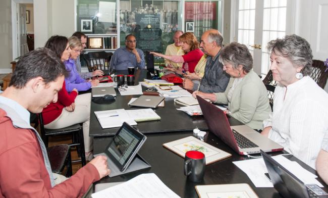 CNSLC Council Meeting in Pugwash with Minister Preyra, 2013, courtesy of George Klass